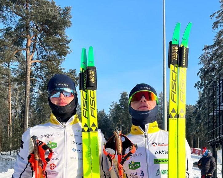 Onnittelut Alexander Ståhlberg ja Melker Wikblom hienosta kisasta Suomen Cupissa