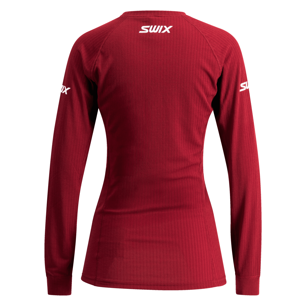 Swix RaceX Classic Long Sleeve W Women's Baselayer Top – Red