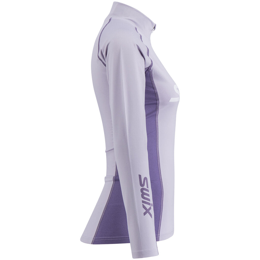 Swix RaceX Dry Half Zip W Dusty Purple/Light