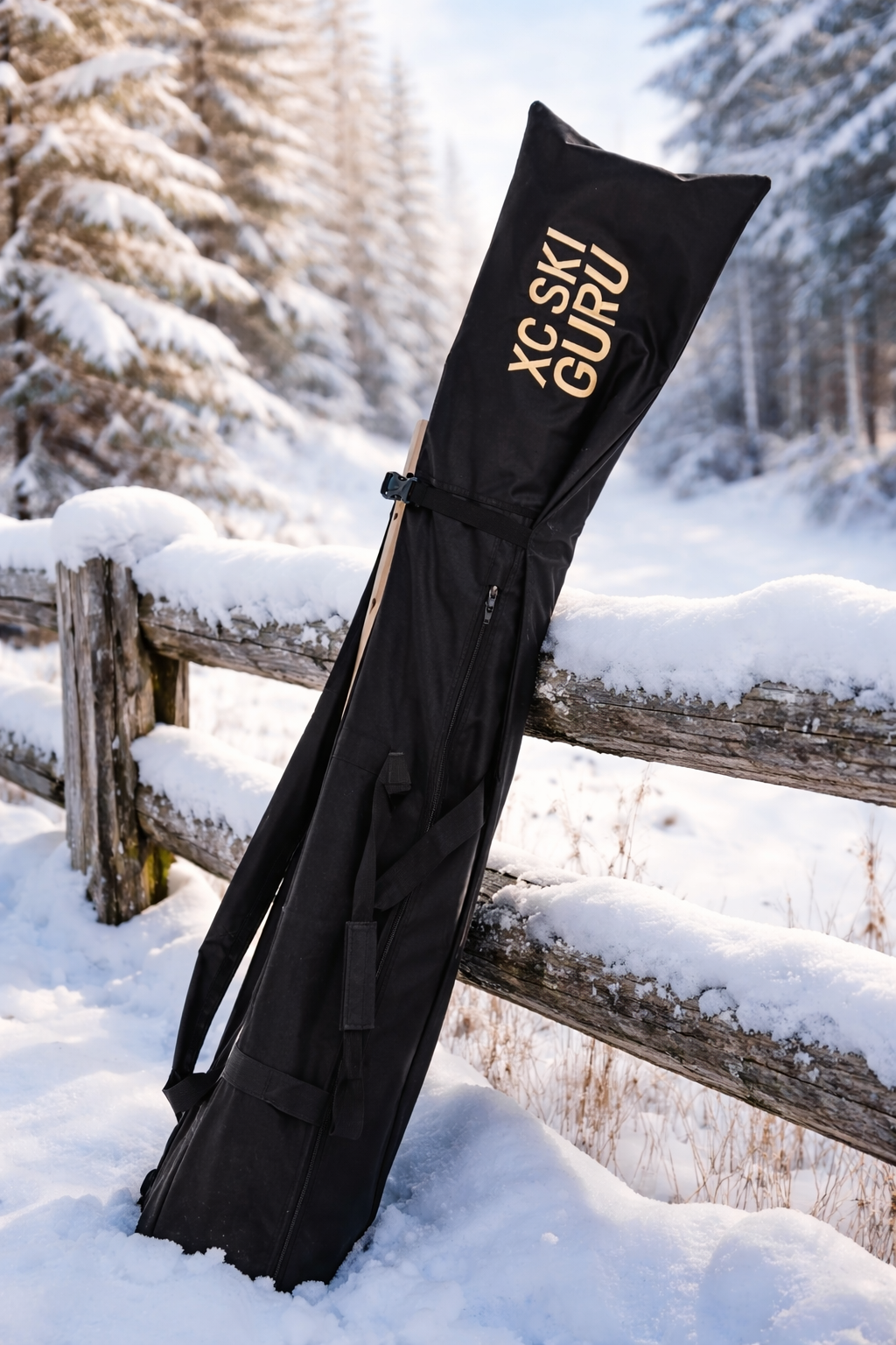 XCSkiGuru-suksipussi neljälle sukselle