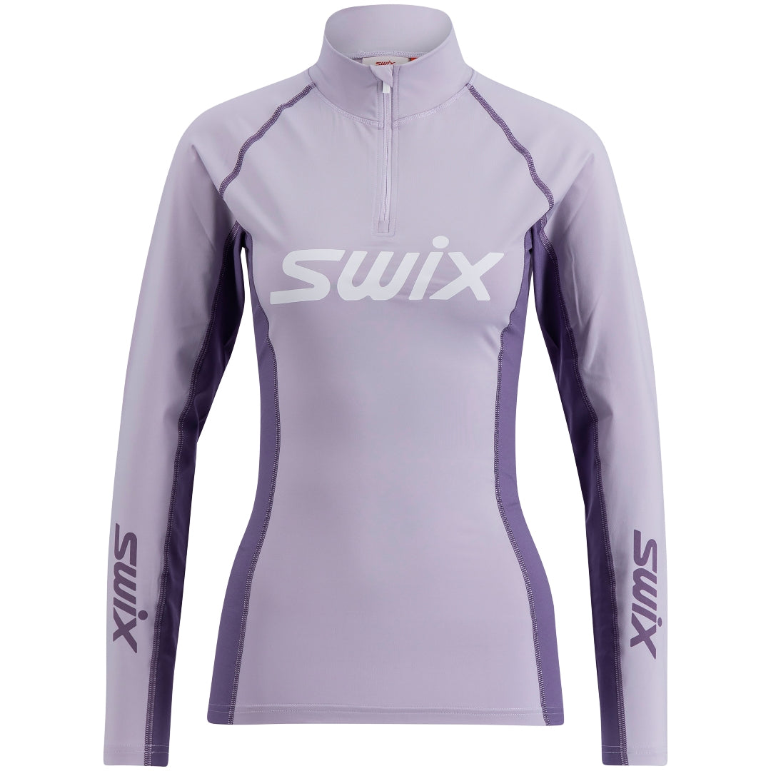 Swix RaceX Dry Half Zip W Dusty Purple/Light
