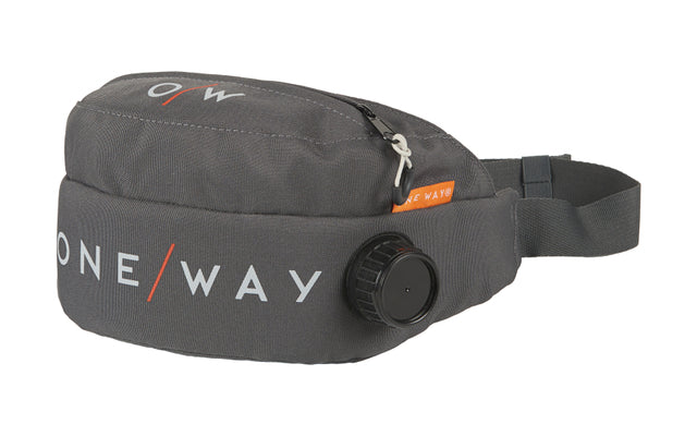 ONE/WAY Thermo-Gürtel Asphaltsgrau