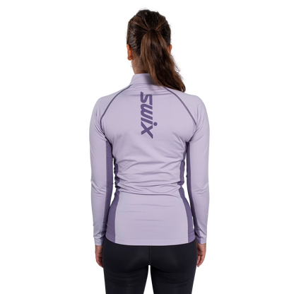 Swix RaceX Dry Half Zip W Ballad Blue