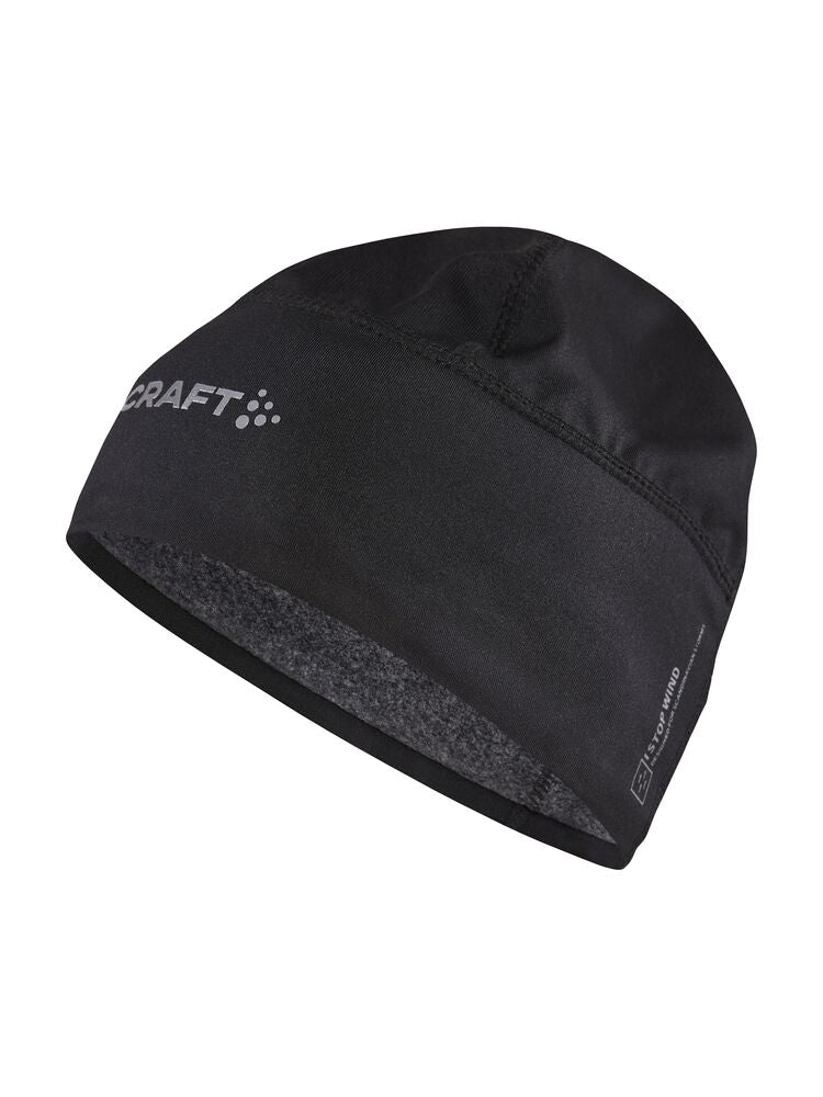 Craft Adv Windblock Fleece Hat, Black, L/XL