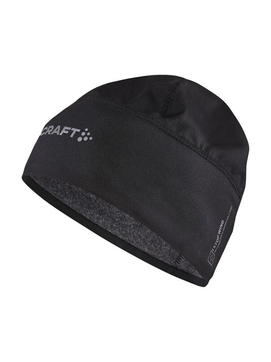 Craft Adv Windblock Fleece Hat, Black, L/XL