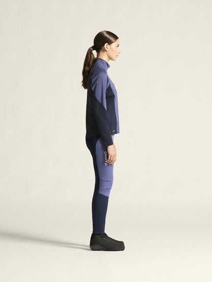 Craft PRO Nordic Race Wind Tights 2 W Aerinite/Blaze