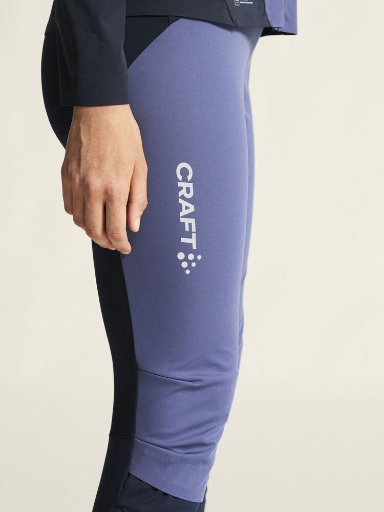 Craft PRO Nordic Race Wind Tights 2 W Aerinite/Blaze