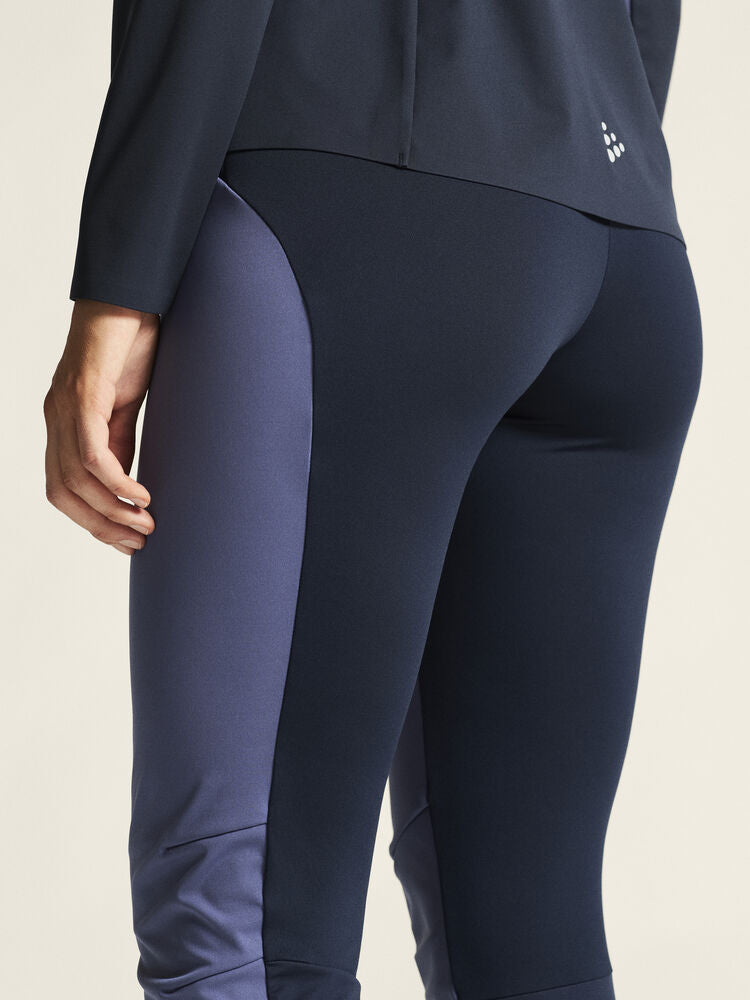 Craft PRO Nordic Race Wind Tights 2 W Aerinite/Blaze