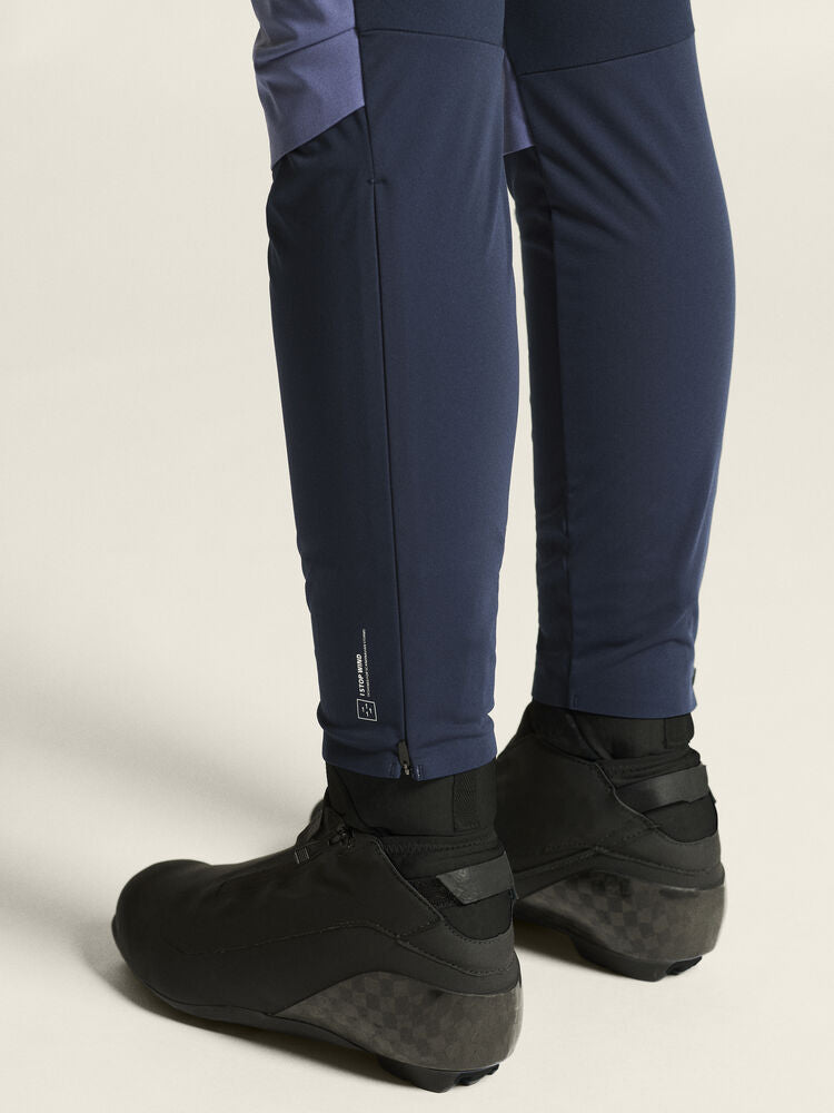 Craft PRO Nordic Race Wind Tights 2 W Aerinite/Blaze