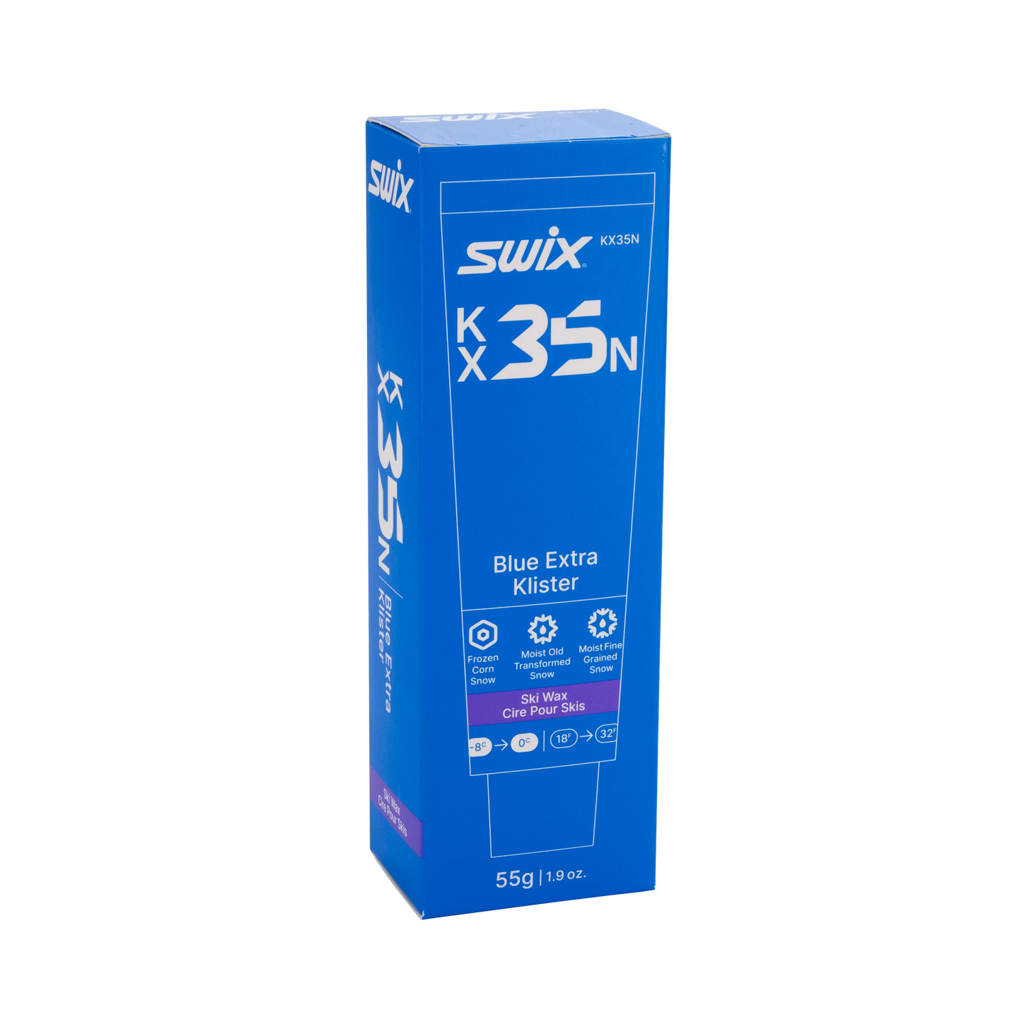 Swix KX35N Blue Extra Klister -8°C to 0°C, 55g