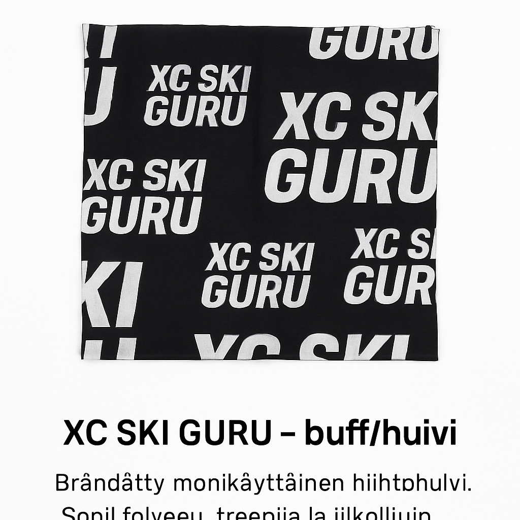 xcSkiGuru- kaulahuivi