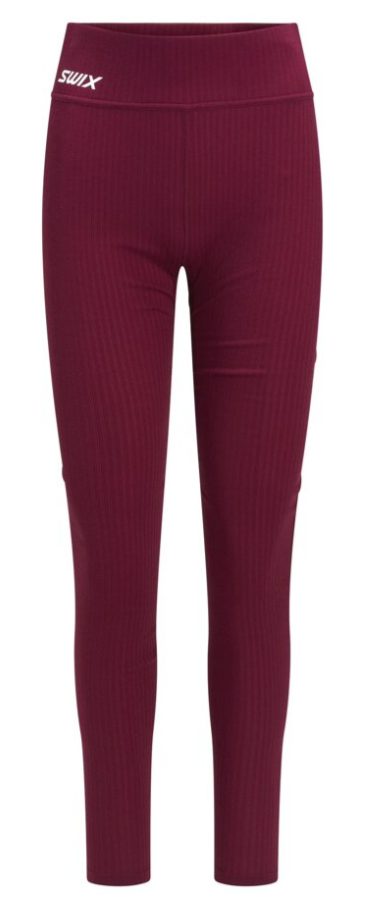 Swix RaceX Classic High Waist Pants W underställsbyxor dam – Cherry
