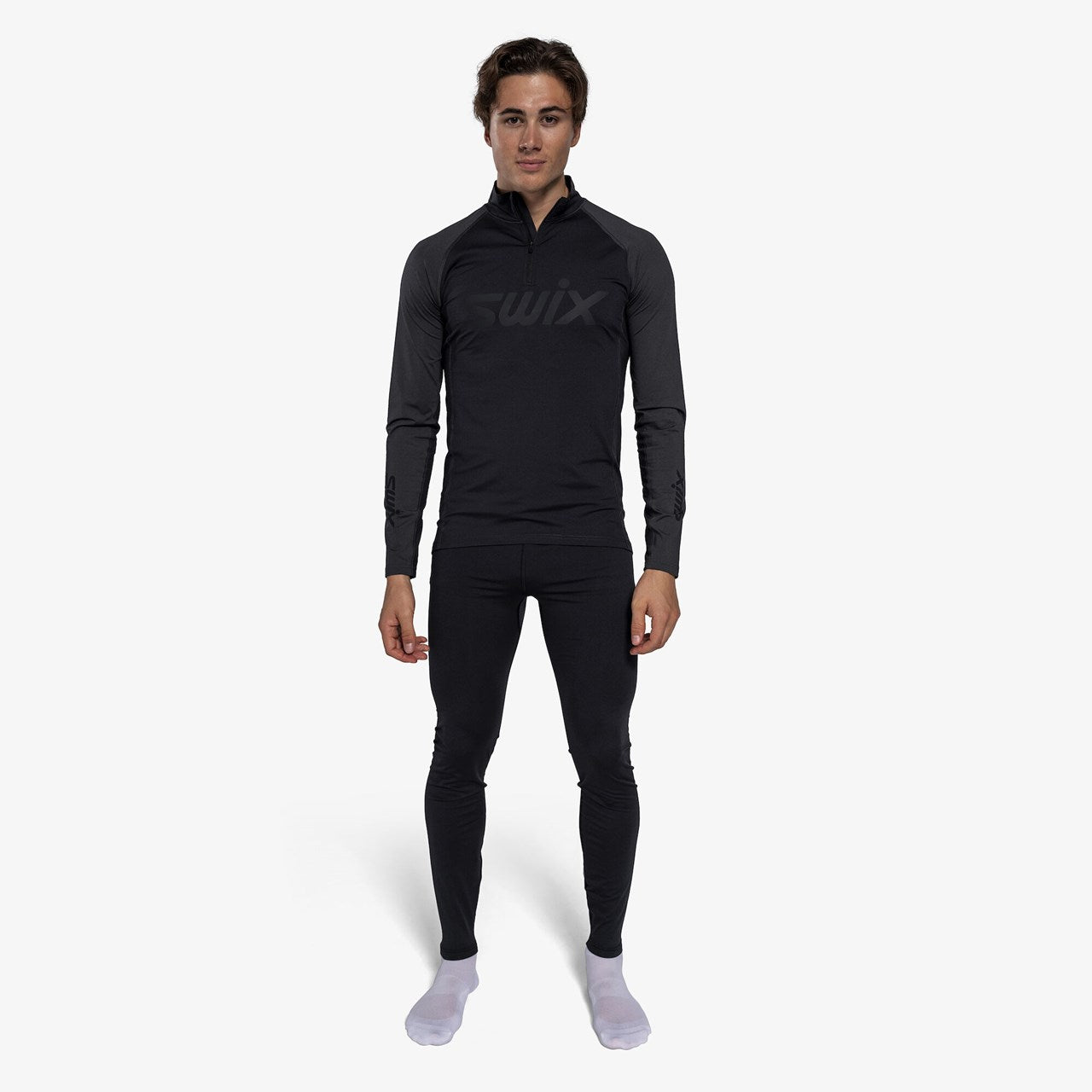 Swix RaceX Dry Half Zip Black/Phantom M